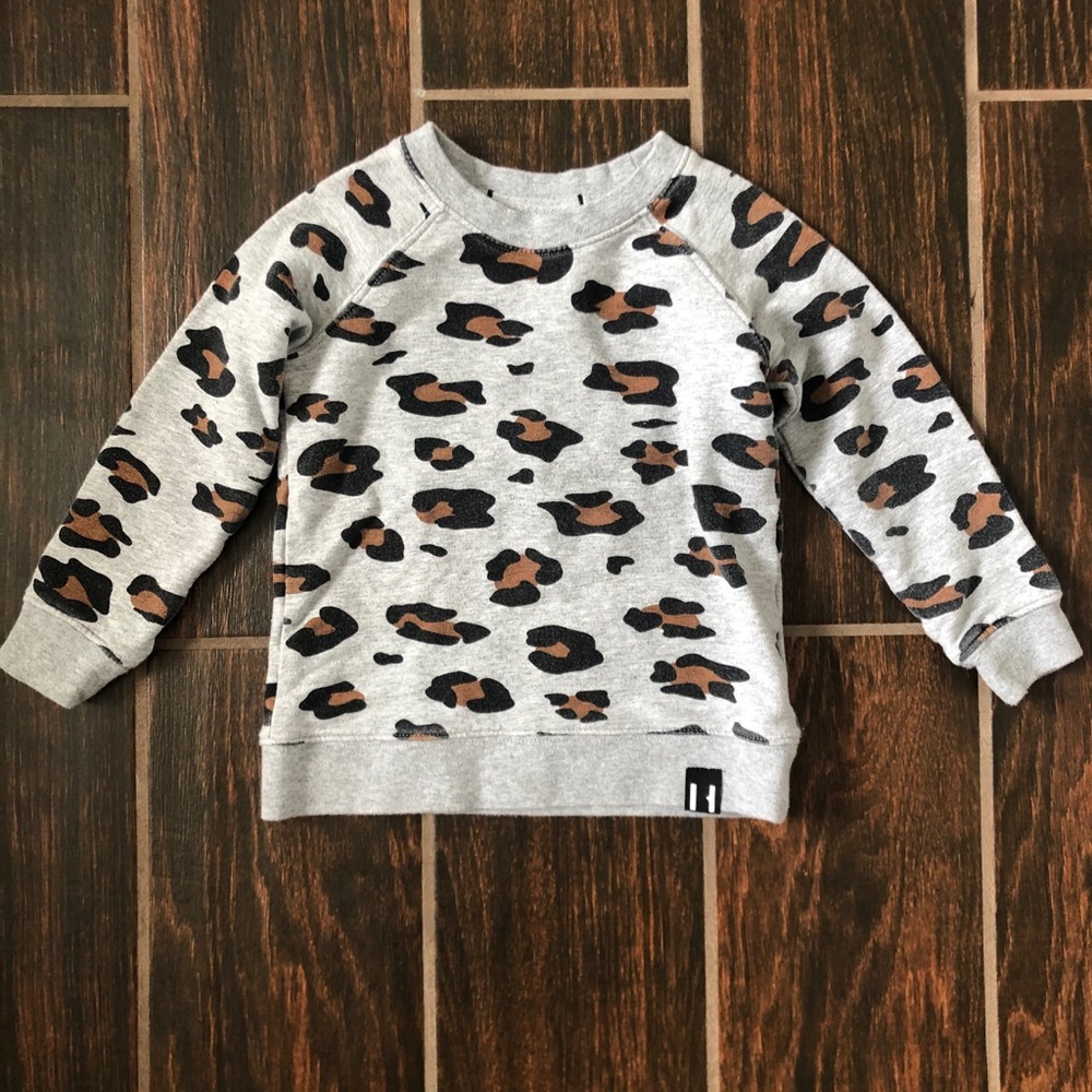 CHILD Beau Hudson Leopard Sweatshirt